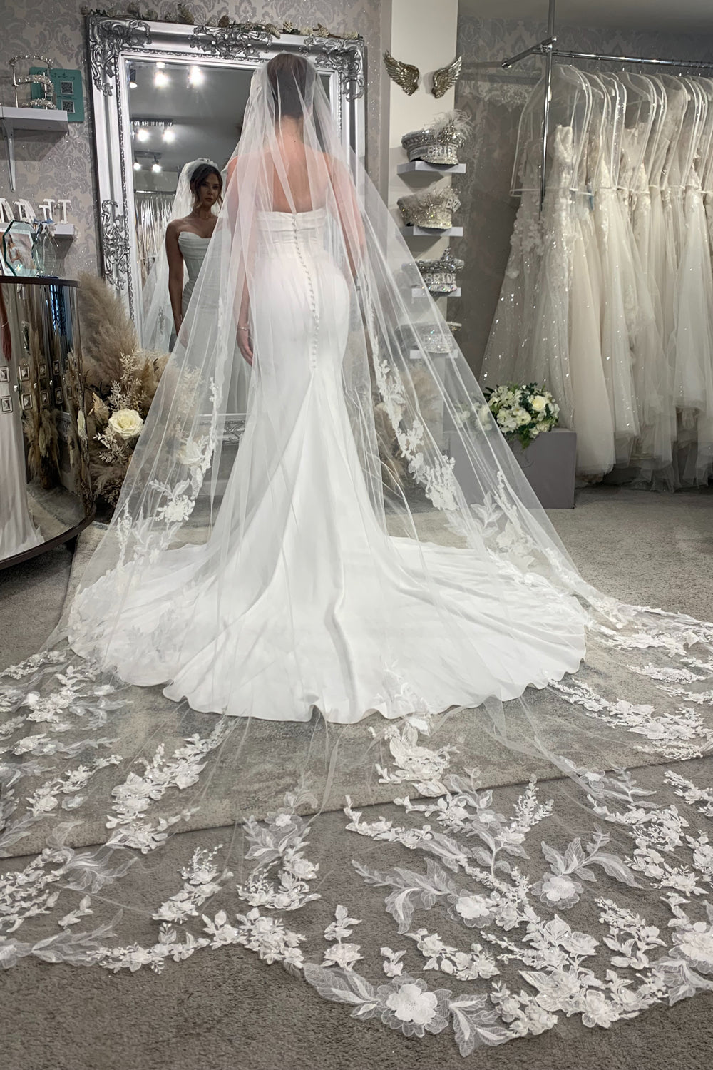 Mermaid Sweetheart Stretch Satin Long Wedding Dresses JP071917