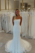 Luxurious Mermaid Lace Beach Wedding Dresses JP26070892